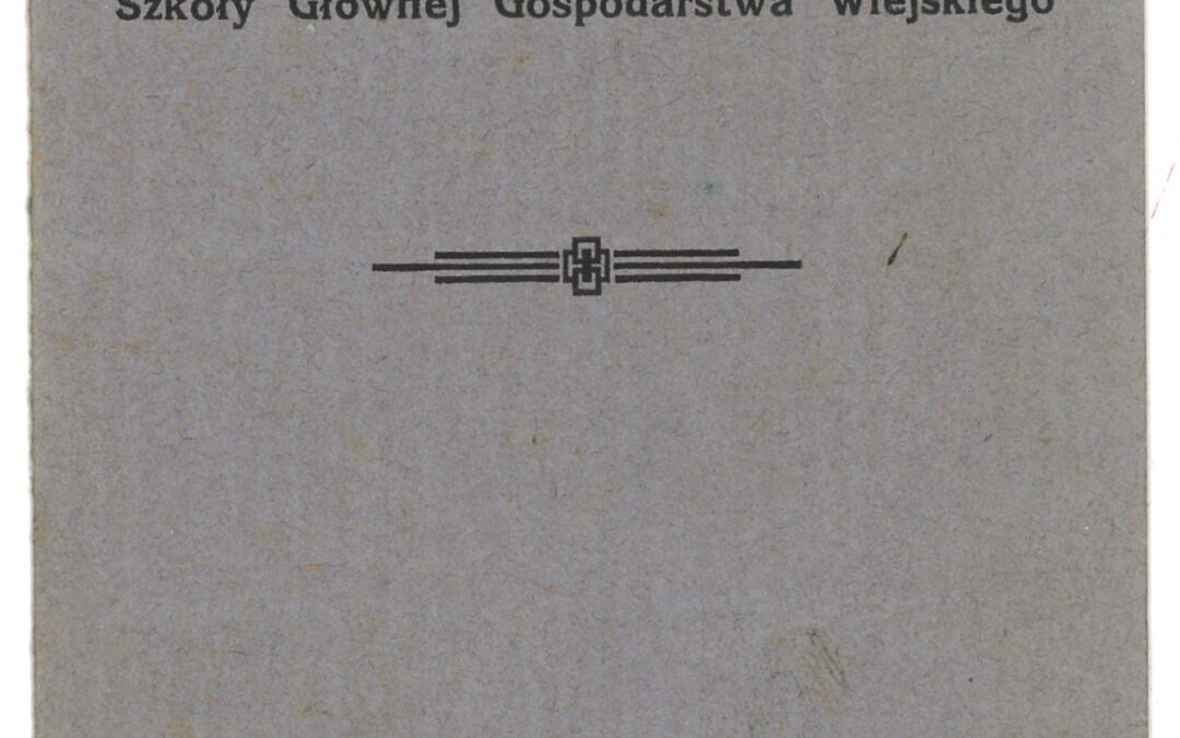 Legitymacja Bratniej Pomocy Edwarda Marylskiego-Łuszczewskiego