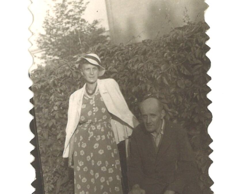 Cecylia Marylska-Łuszczewska i Jan Paweł Łuszczewski, lata 1950.
